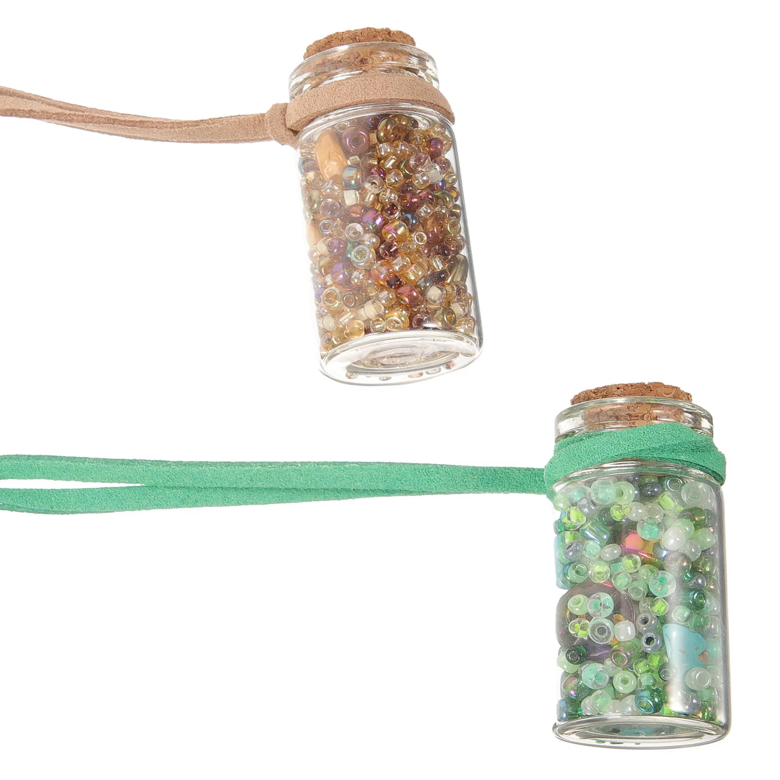 1 مجموعة زجاجة الخرز الصغيرة ل متمنيا Craft بها بنفسك الحرفية الاطفال ديكور المنزل الزجاج الفلين جرة الخرز مجموعة الأطفال هدية زخرفة صغيرة مشروع فني