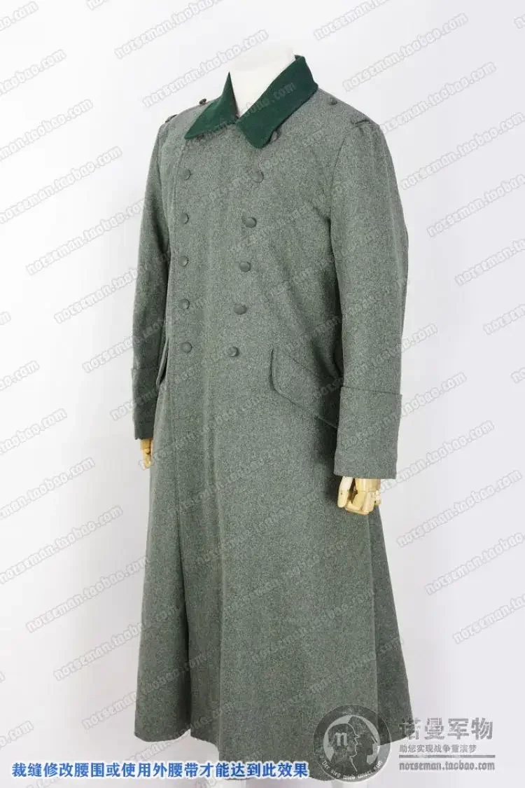 Reproduction German M40 FIELD GREY WOOL GREATCOAT COAT Great coat