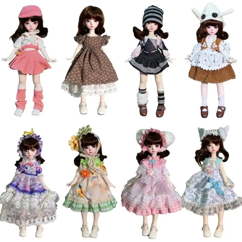 أنماط متعددة 30 سنتيمتر حجم BJD الملابس 1/6 مقياس تنورة تصميم لوليتا تنورة الفتيات نمط لباس غير رسمي مجموعة عادية تحصيل العرض #5