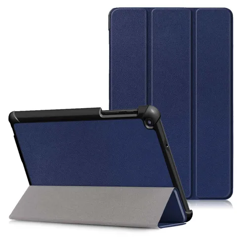 Para Samsung Galaxy Tab A 8.0 (2019) con S Pen P200 P205PU Funda protectora de cuero con soporte triple