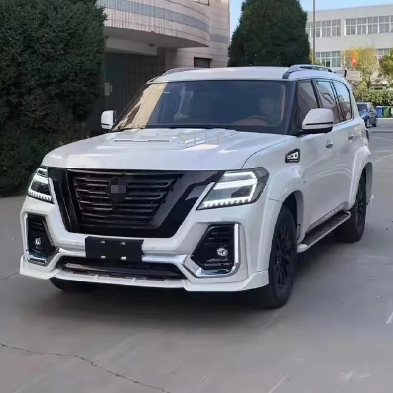 مجموعة تعديل السيارة من باترول، ملحقات داخلية، أجزاء زخرفية للشبكة، ترقية شرائط زخرفية لإضاءة السيارة الخارجية #5