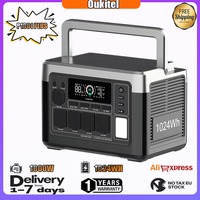 OUKITEL P1000 PLUS Portable Power Station 1024Wh Lifepo4 Battery Home Backup 1800W Solar Generato Outdoor Camping Mobile power