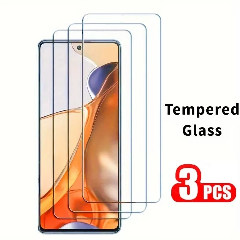 3PCS Tempered Glass…