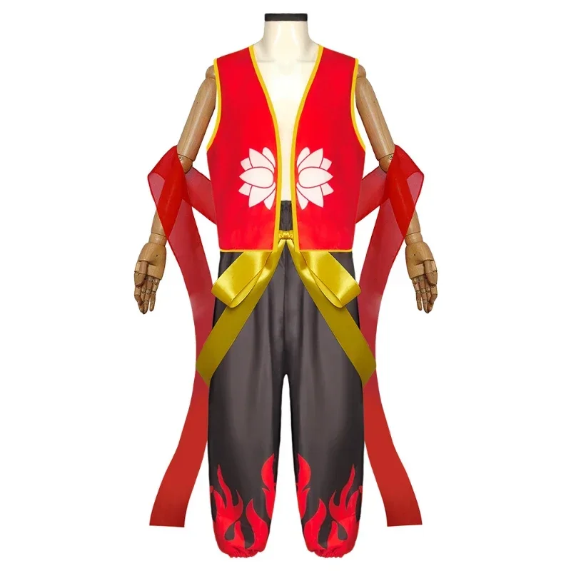 2025new nezha démon enfants itinérant mer nezha cos cosplay nezha conjunto completo pour enfants traje de cosplay