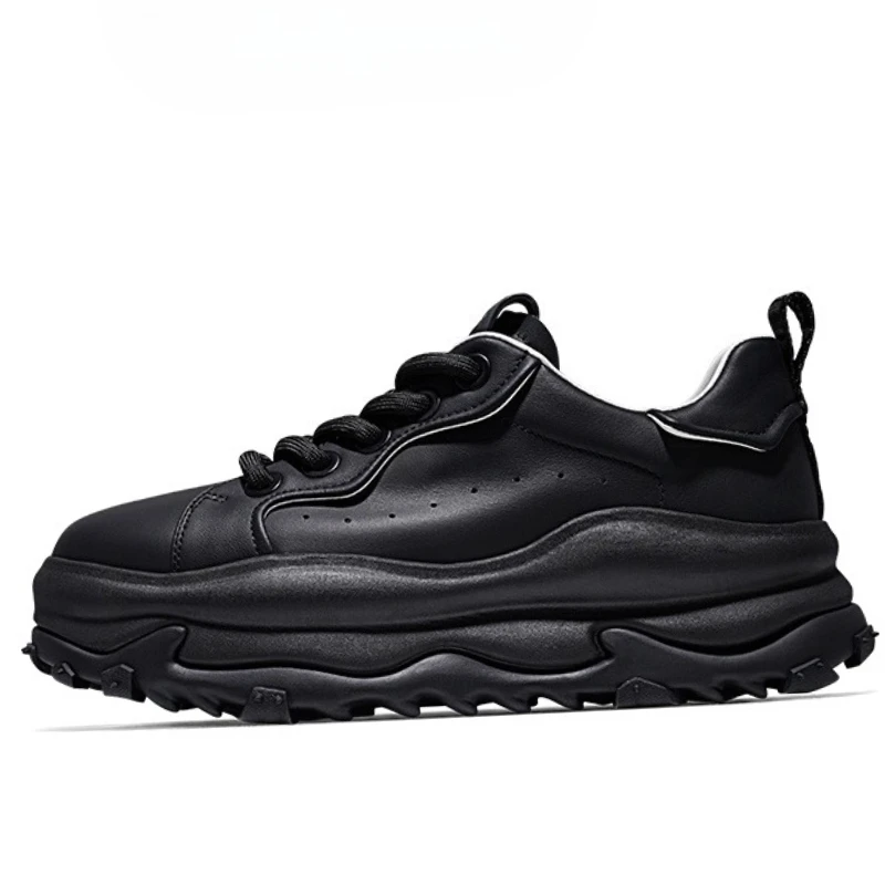 

European Version Fashion Sports Casual Shoes for Men's and Women's Comfortable Height Increasing Shoes Thick Soled Bread Shoes