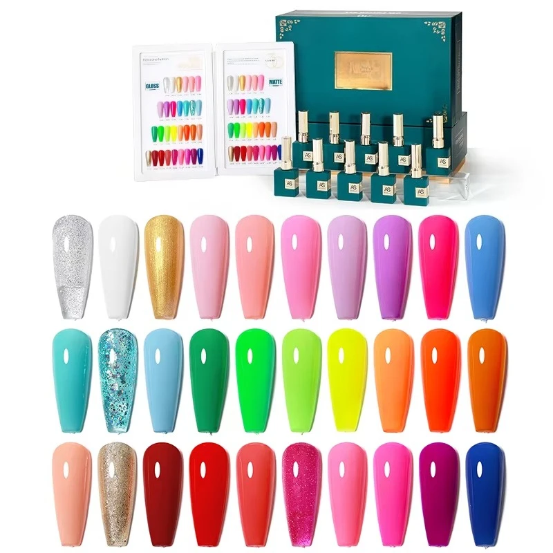 

Nail Art Kits Professional Set Box Professional Gel Nail Polish Kit Uv Gel Nail Polish Set With Manicure Tools
