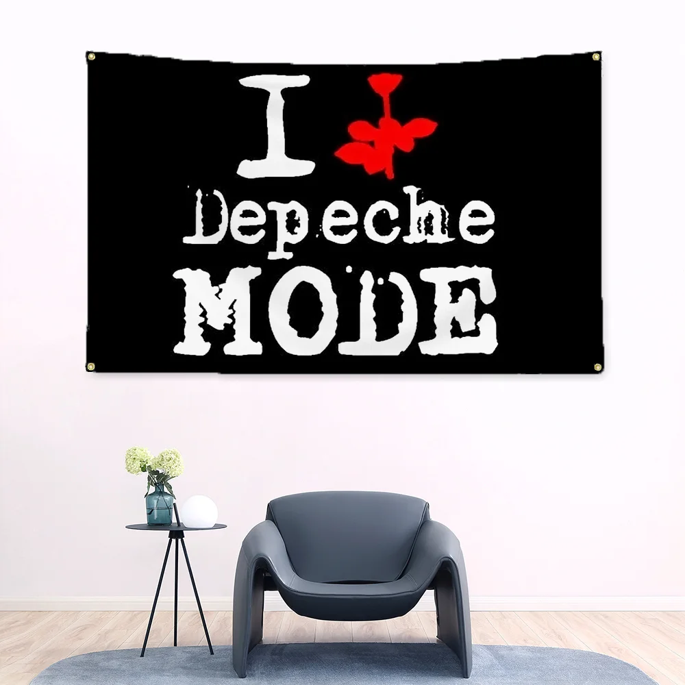 Depeches Tapestry Modes Decorative Flags for Rooms Art Flag to Hang Outdoor Home Decoration Flags and Banners Decor