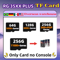For ANBERNIC RG35XX PLUS Memory Card 256GB 300+ PSP Games VideoCard Preloaded Games Game Console Pre-install Retro Games TF Card