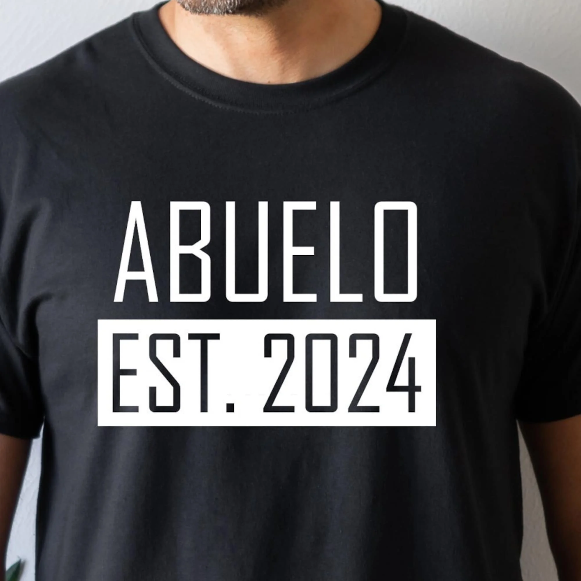 Abuelo Shirt,Abuelo 2024 Shirt,New Abuelo,Gift for Abuelo,Abuelo Fathers Day,Fathers Day Shirt,Gift for Him,Funny Abuelo Tee