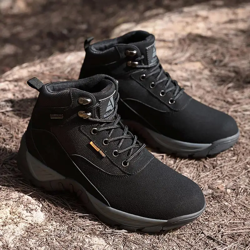 Men'S Outdoor Heavy Duty Boots Wear Resistant Ankle Boots