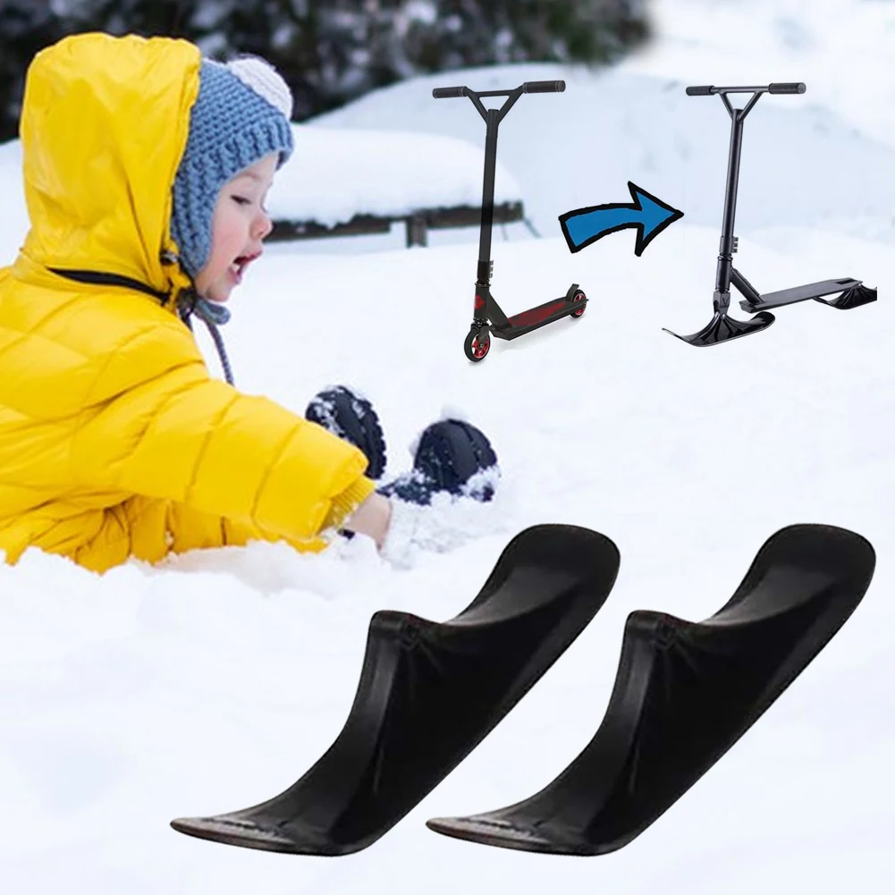 1 paio di scooter slitta da sci slitta tavola da sci scooter da neve scooter da sci per bambini accessori da esterno