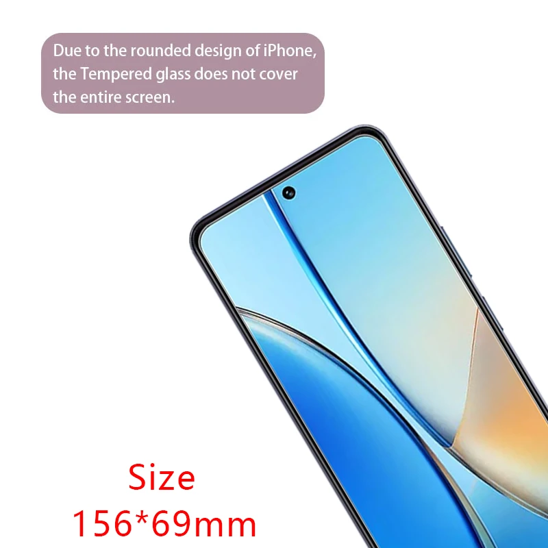 ป้องกันหน้าจอสําหรับ vivo y19s - Tempered Glass Screen 9H บทวิจารณ์และราคา