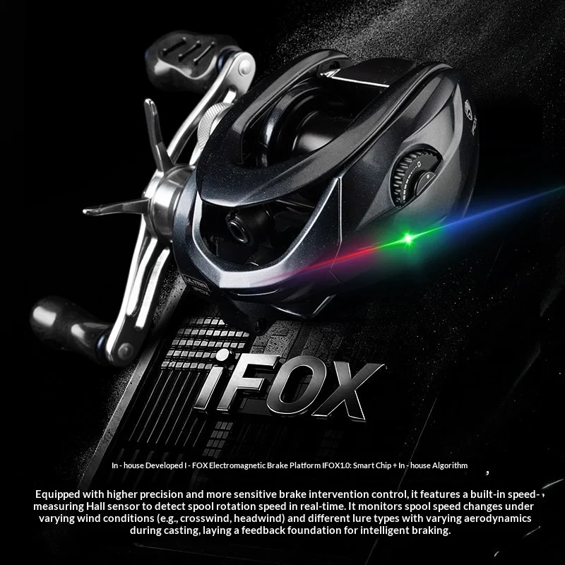New product Michel DC Baitcasting Reel 7.8:1 Full Aluminum Structure Electromagnetic Brake Freshwater Fishing Tackle