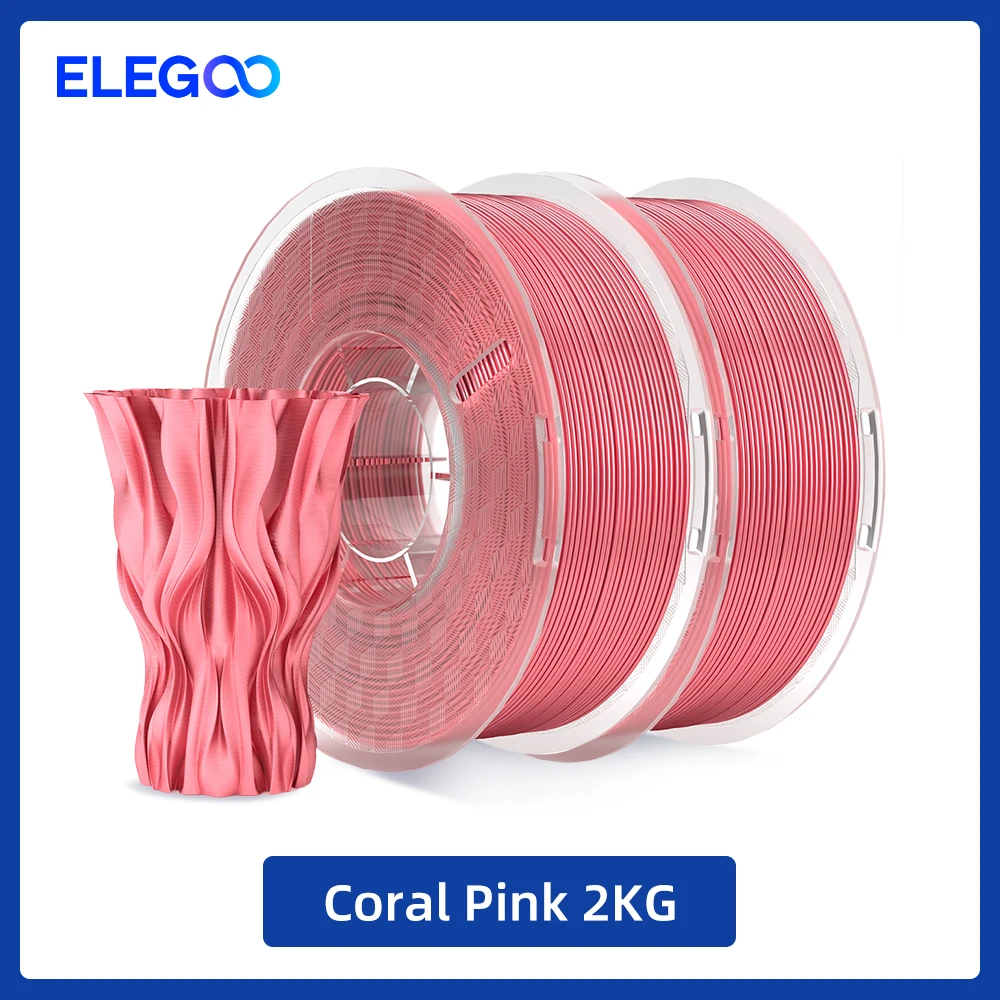 ELEGOO 2KG Zijde PLA Filament 1.75mm 3D Printer Filament voor FDM 3D Printers Elegoo PLA voor Elegoo Centauri Carbon