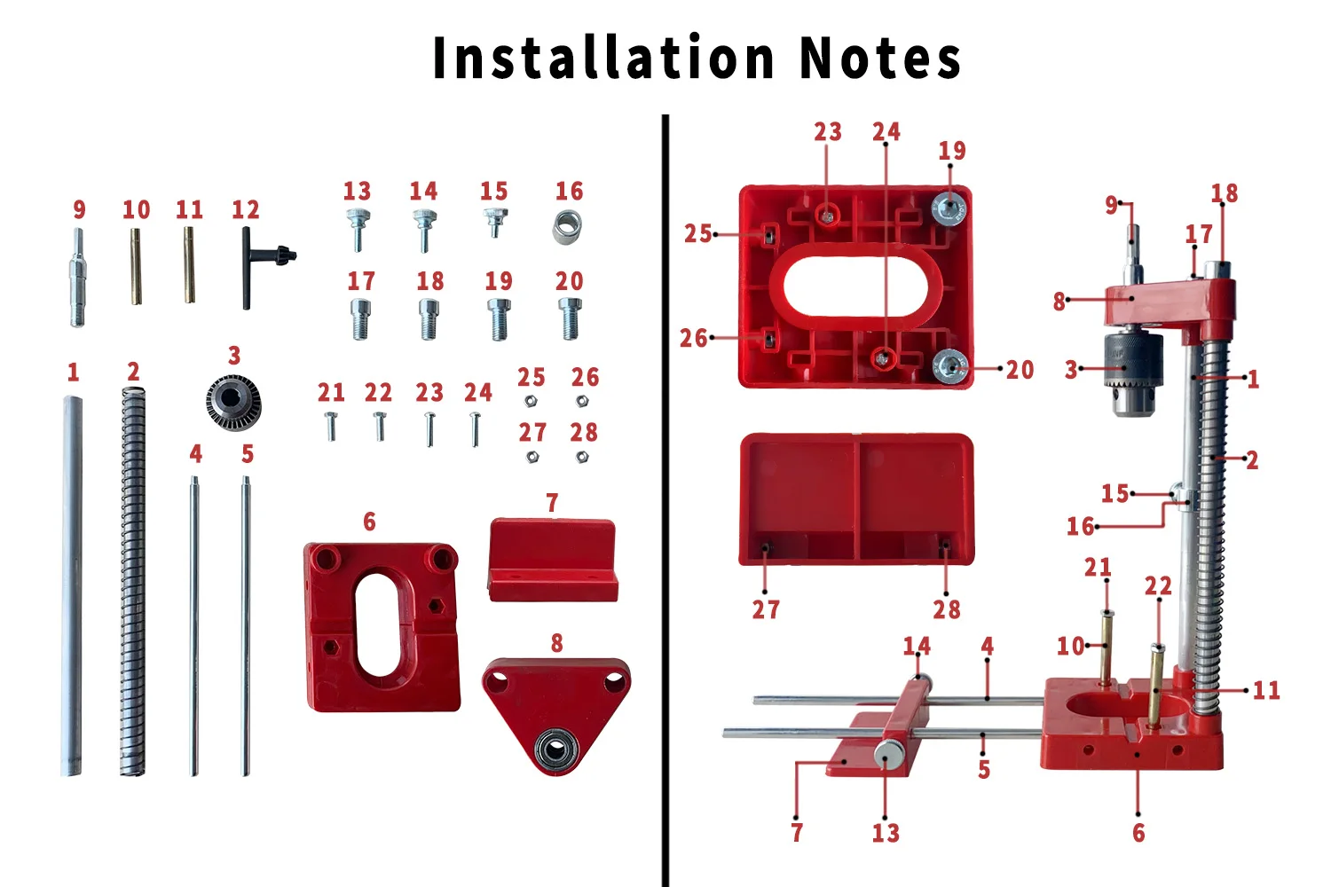 Woodworking Drill Locator Carpentry Locator Holder Woodworking Boring Machinery Wood Accurate Bench Drilling Woodworking Tools