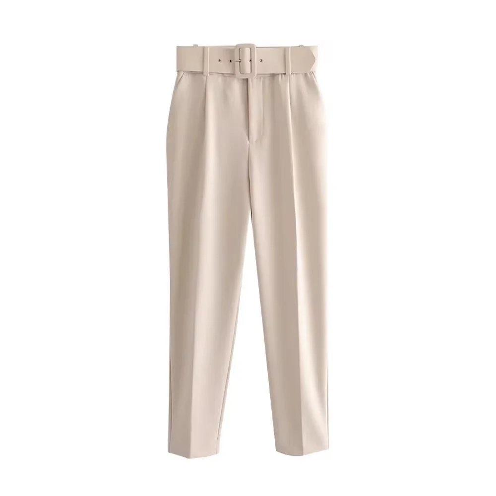 TRZA Women's Ankle Pants Black 36 5