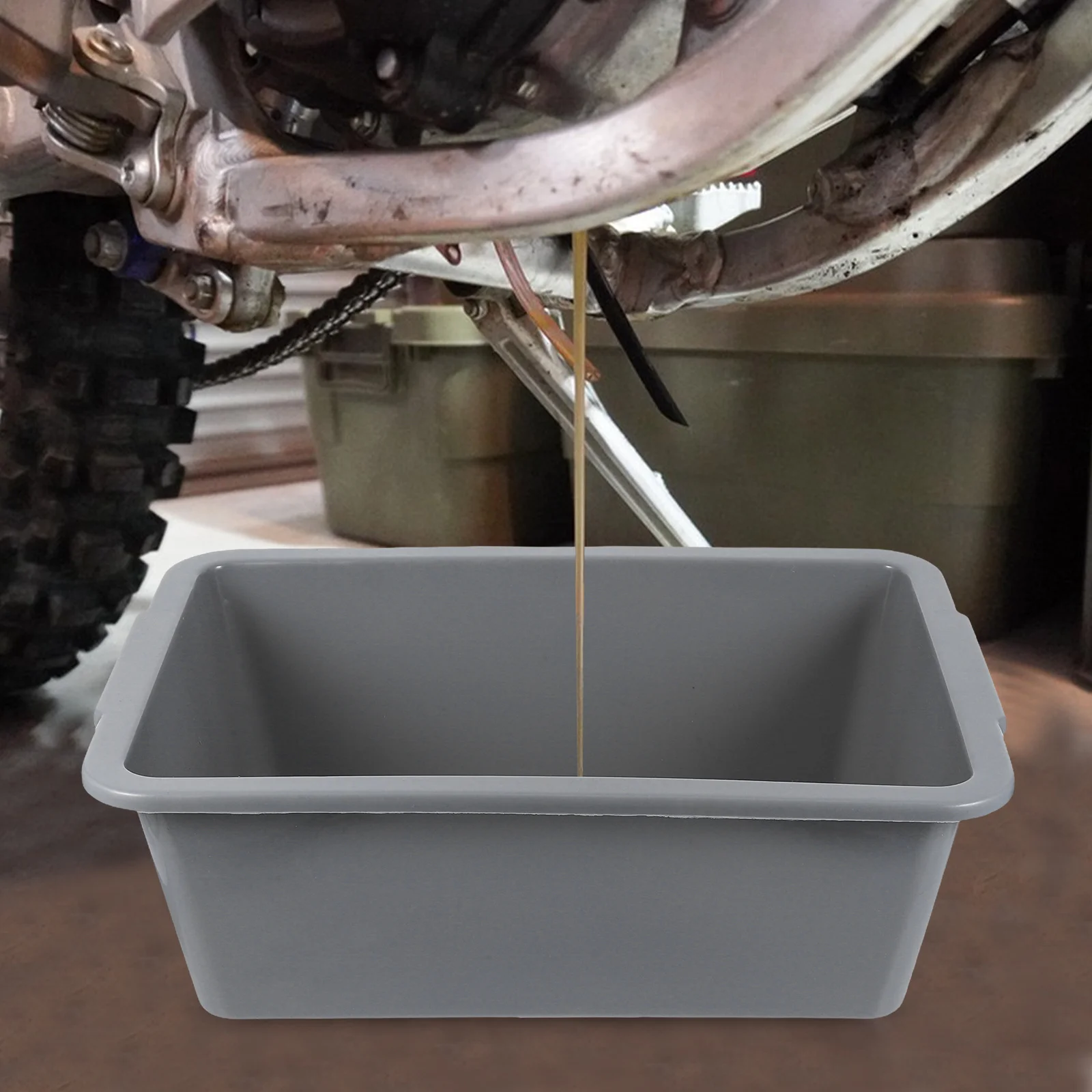 Bac de vidange d'huile de voiture Extra Large, plateau de récupération d'huile moteur en plastique épais pour la collecte de fluides automobiles, Durable pour différents modèles