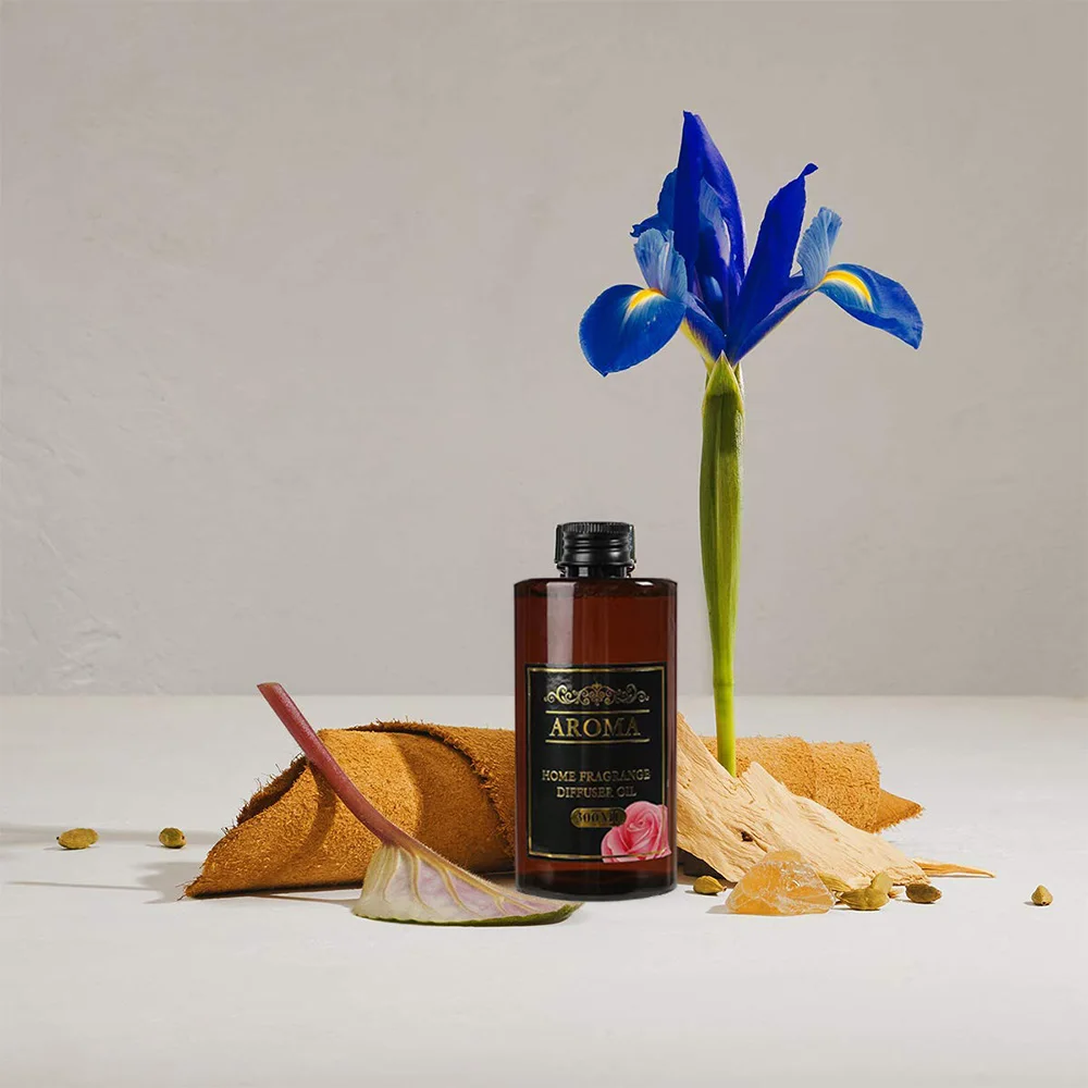 مجموعة موزع زيت عطري Bluebell سعة 300 مل - رائحة تدوم طويلاً لمعطر الهواء في غرفة النوم المنزلية والحمام