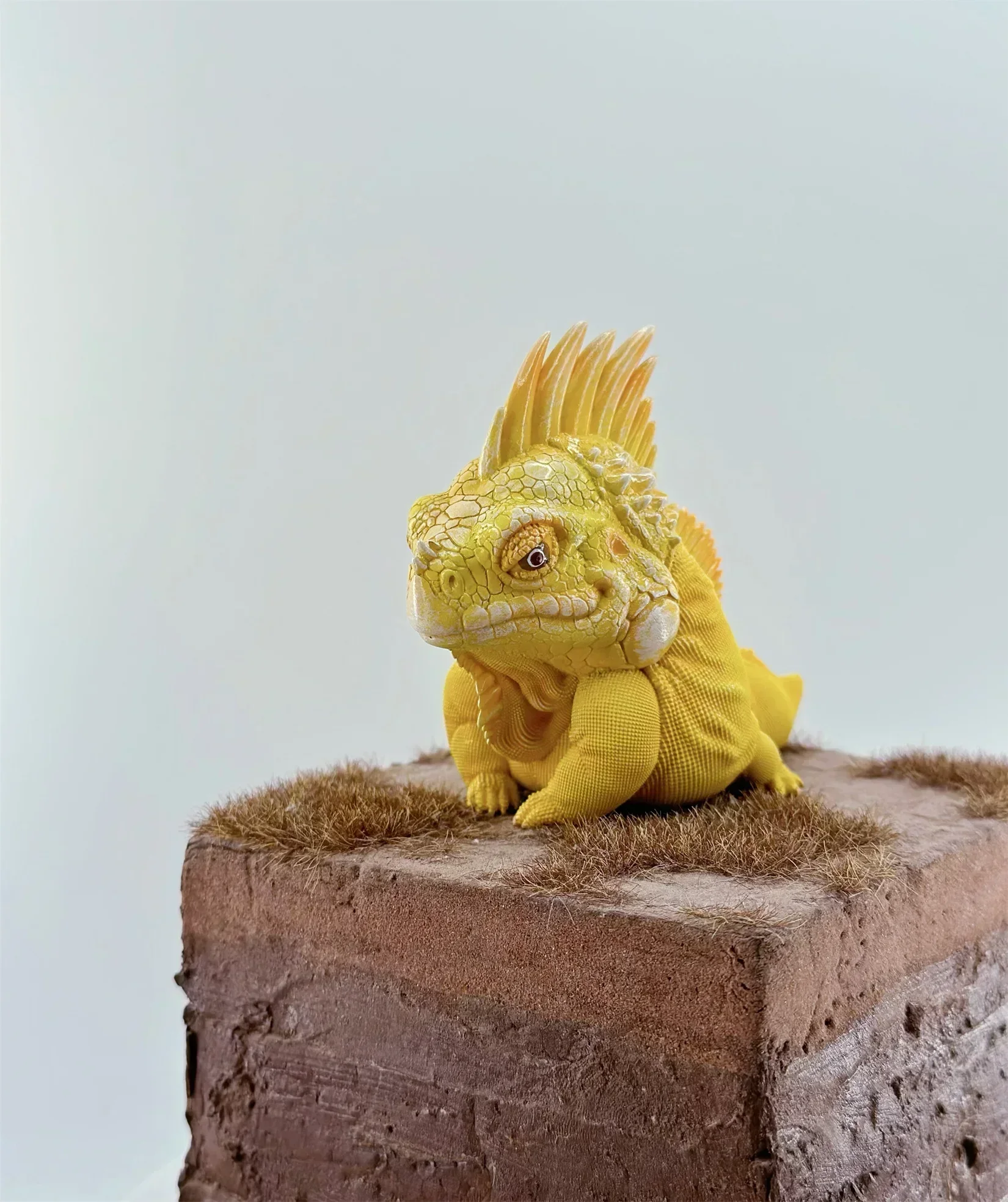 Figura de Iguana Verde Común Albina, Reptil, Animal, Lagarto, Colección, Regalo para Adultos, Simulación, Modelo Educativo Limitado