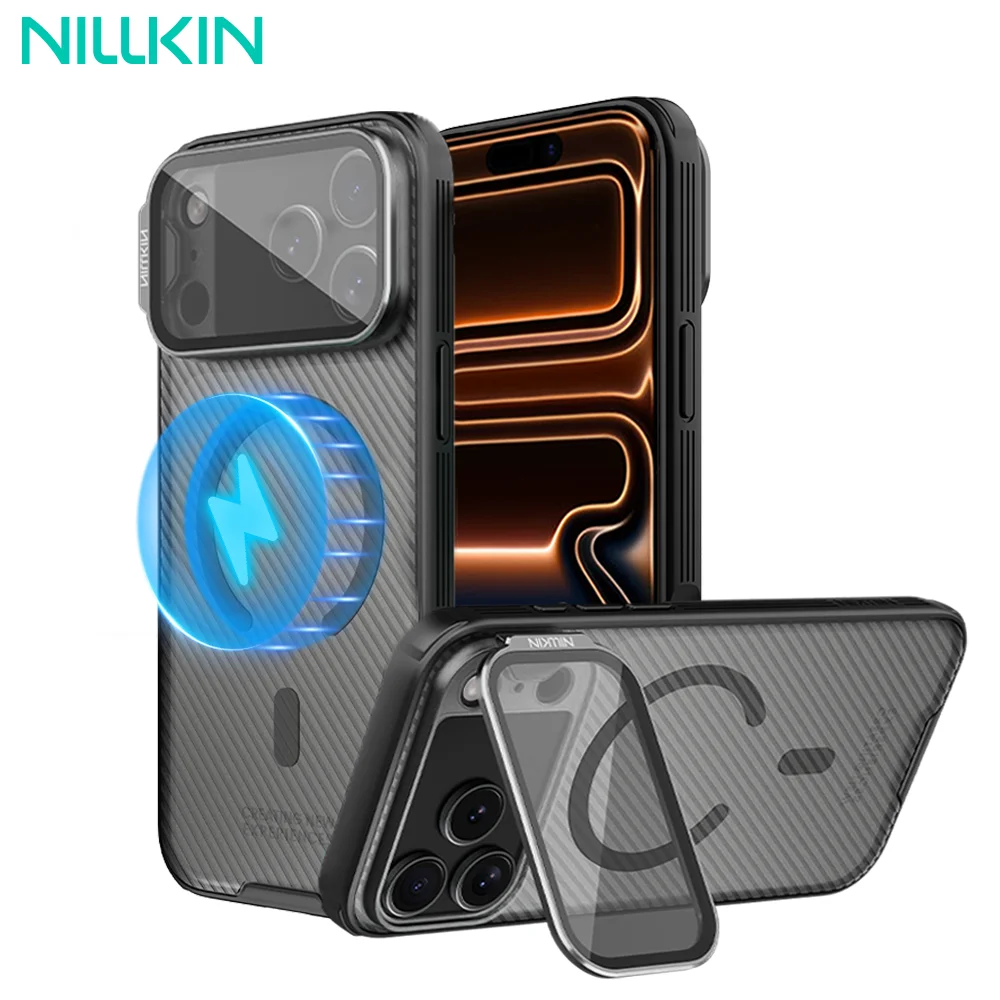 

Чехол Magsafe для iPhone 17 Pro Max, чехол NILLKIN CamShield Pro, защитная задняя крышка для камеры, магнитные чехлы для iPhone 17/17 Pro