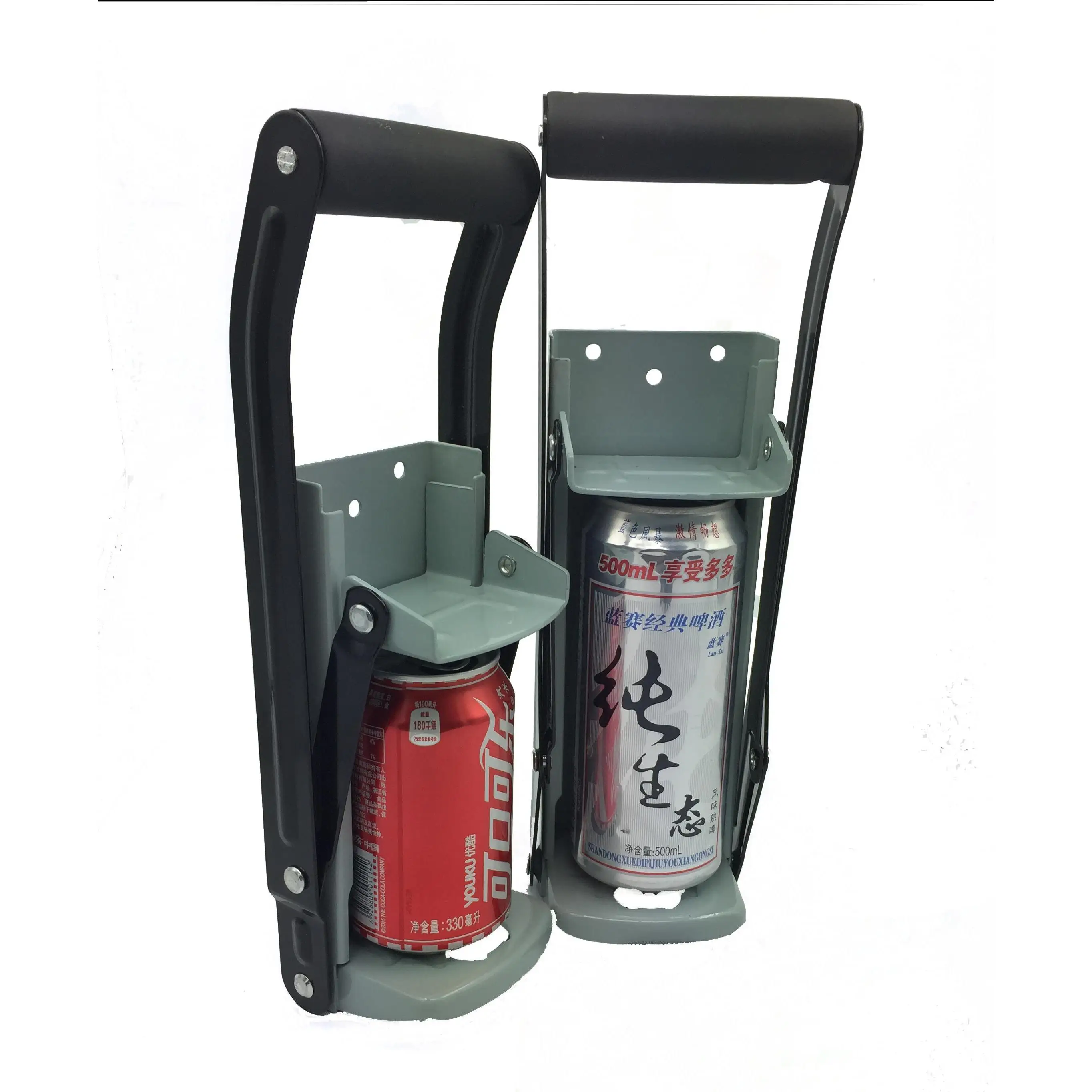 

12/16 Oz Can Flattening Machine Foot Operated Can Pressing Machine Bottle Opener