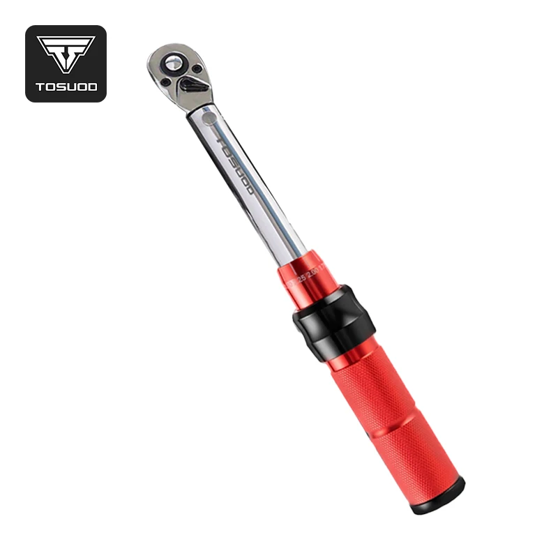 

TOSUOD 1/4 "набор динамометрических ключей 2-24 Нм, 15 шт. велосипедный шестигранный ключ с двойным направлением для ремонта велосипедных мотоциклов