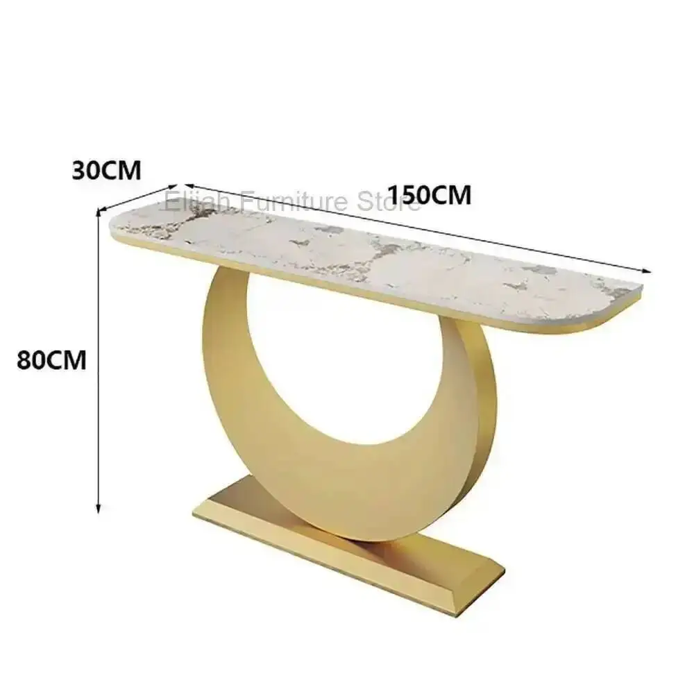 

Modern Console Table Metal Midcentry Entrance Lobby Nordic Console Tables Luxury Hallway Consolle Ingresso Living Room Furniture