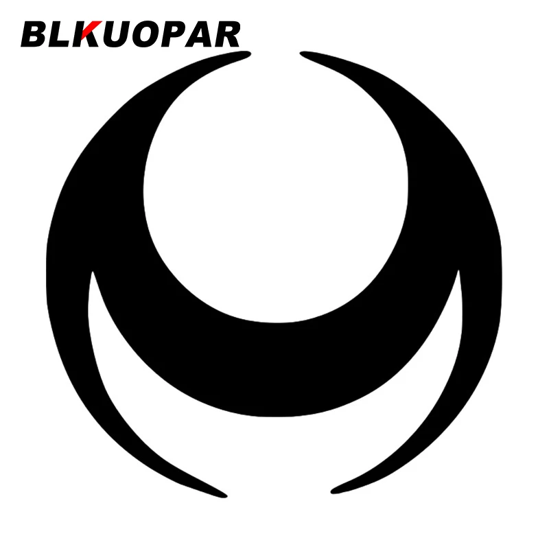 BLKUOPAR Japanese Symbols Car Sticker Sunscreen Creative Funny Simple Decal Windshield Motorcycle Surfboard Car Door Protector