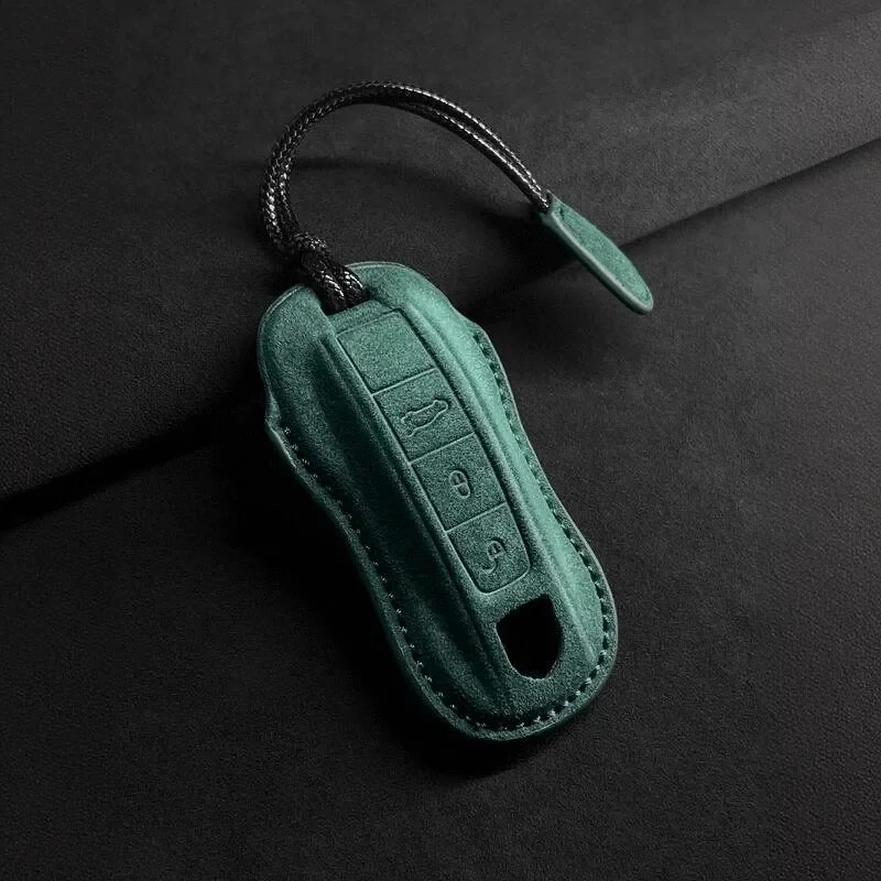 for Porsche Key Case Macan Panamera 911 Cayenne Car Key Holder Cover Protective Shell view 4