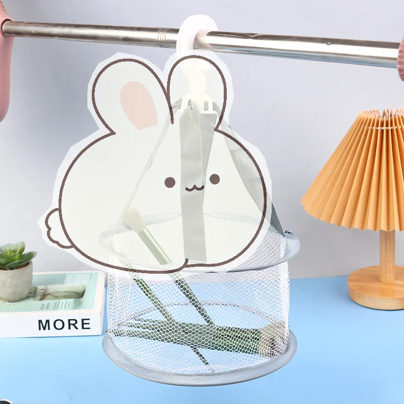 Drying Rack Hanging Basket For Makeup Sponge Net Bag Hangable Makeup Brush Beauty Egg Storage Rack Organizer Makeup Drying Net