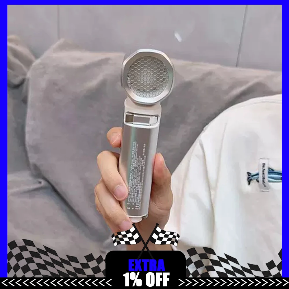 Mave MF138 Handheld Small Fan Semiconductor Refrigeration Handheld Fan High Speed Turbine Motor Light Weight Low Noise Gifts