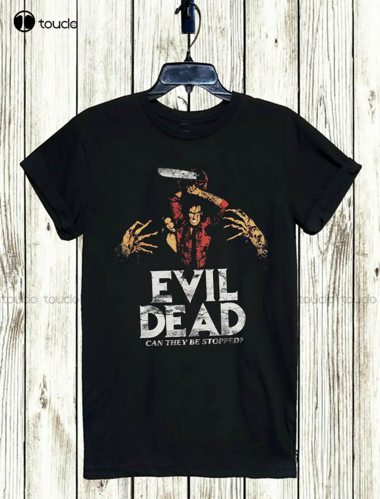 Evil Dead Movie T-Shirt Xs-5Xl Unisex  Horror Cult Retro Zombie Baseball Shirts Fashion Tshirt Summer New Popular