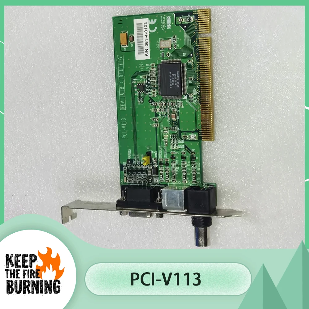 

PCI-V113 REV.B Image acquisition card PCI-V113