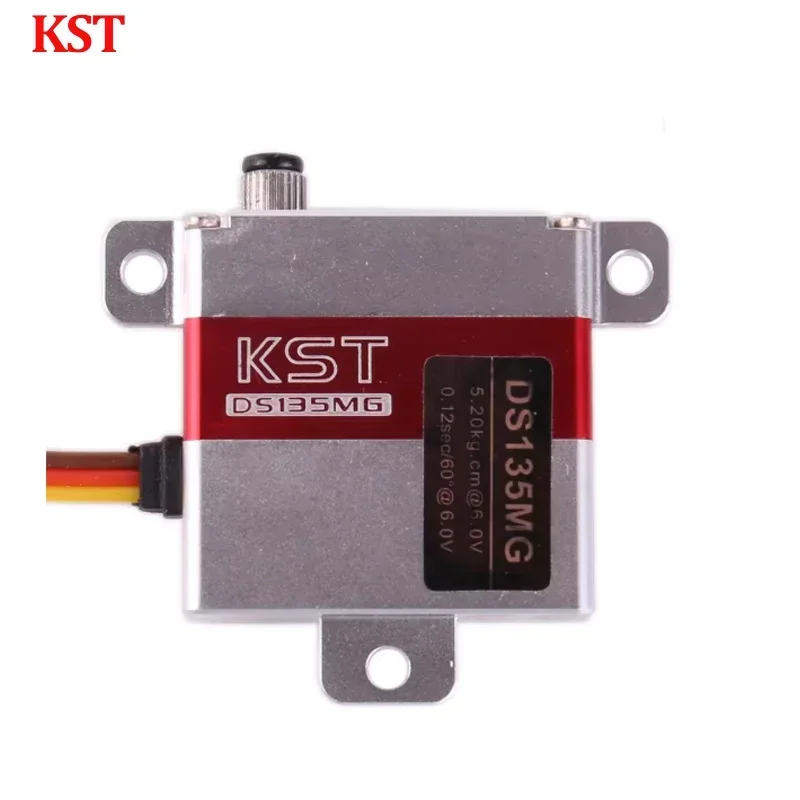 KST DS135MG เกียร์โลหะ 23g 5.2 กก.0.12 วินาที Digital Servo สําหรับ RC Glider รุ่น 5 มม.25T Order