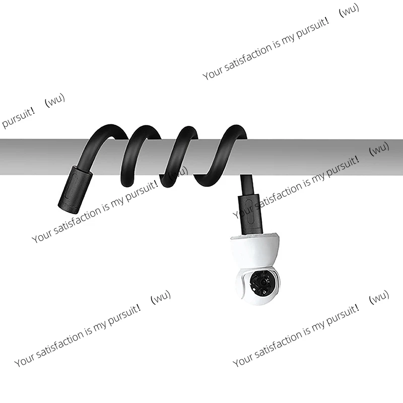 

1Pcs Universal 1/4 Screw Micro Remote Monitor Base Hose Punch-Free Bracket Flexible Gooseneck Mount can bend it any angle