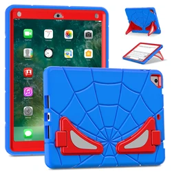 Armor Case For iPad A16 2025 11th 10.9 2022 10th 10.2 7th 8th 9th Air 1 2 Pro 9.7 2017 2018 Kids Stand Cover 3-Layers Protection
