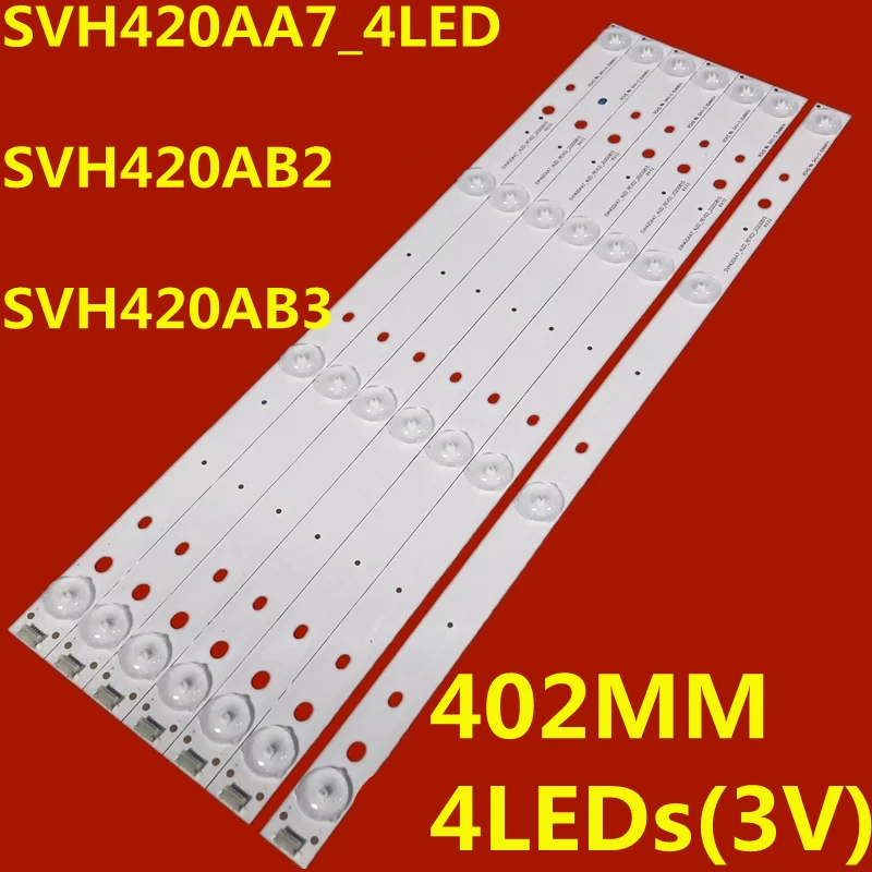 

10set LED Strip SVH420AA7 JL.D42641330-003LS-M For 43H7C 43H7C2 H43M3000 H43MEC3050 LED42K20JD LED43K260 LED43K300U LED43K5100U