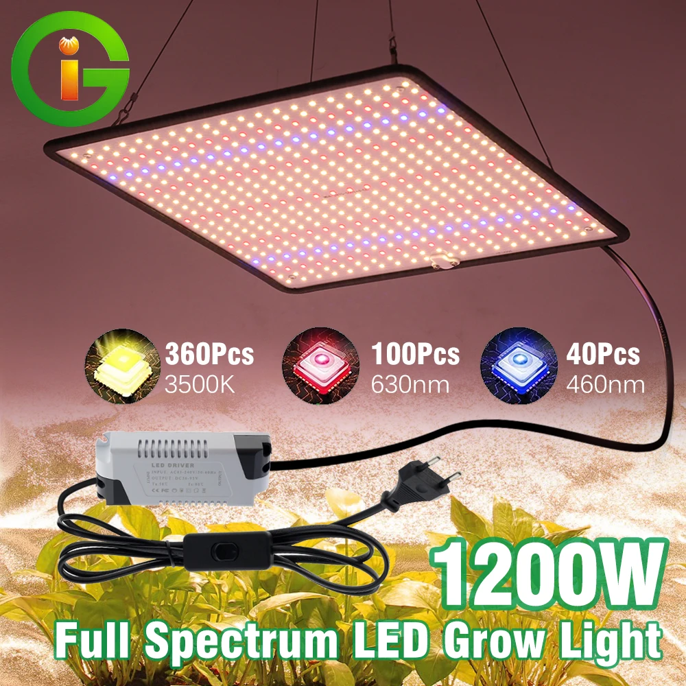 Lampa LED do uprawy o pełnym spektrum działania AC85-240V 40W do uprawy roślin w namiotach wewnętrznych Światło wzrostu