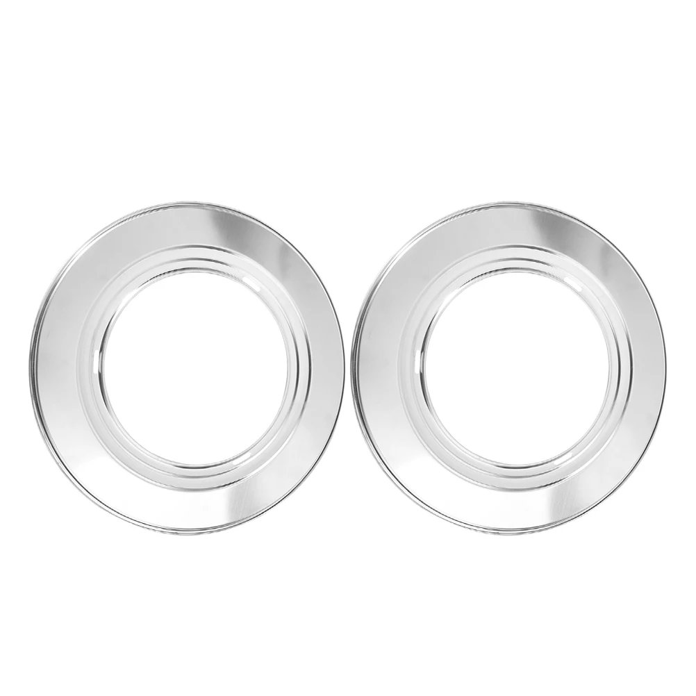

2 Pcs Stainless Steel Steamer Cook Ring Dumpling Silver Canning Rack for Stock Pot