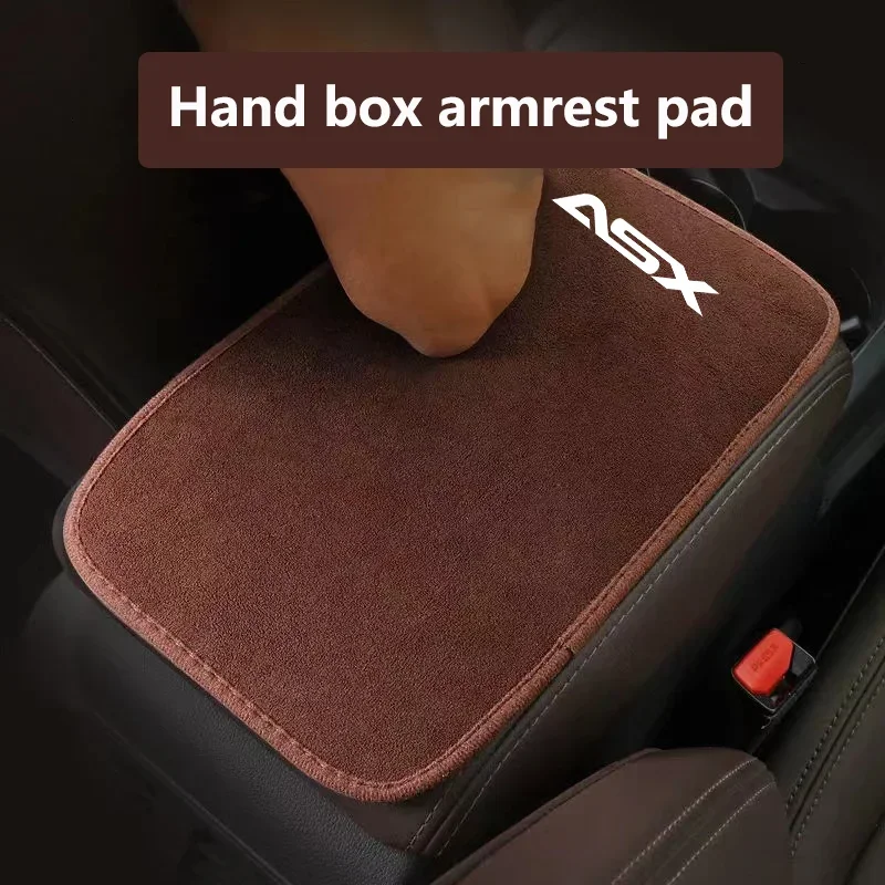 

Suede Leather Armrest Mat Arm Rest Protection Cushion Auto Armrests For MITSUBISHI ASX Lancer EX 10 Lancer X Outlander