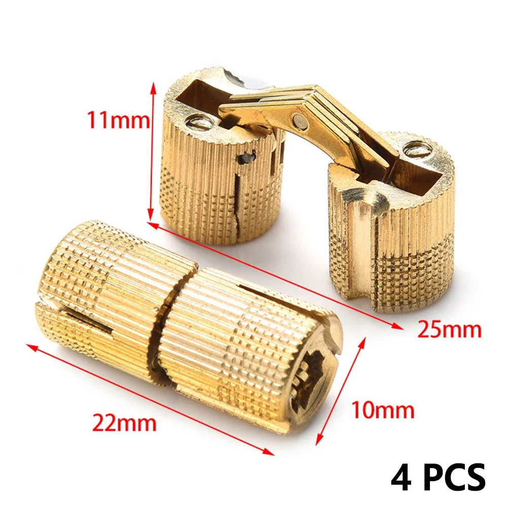 Compact Concealed Hinge Solution for DIY Enthusiasts Working on Cabinets Secret Drawers and Artisan Woodcraft Projects