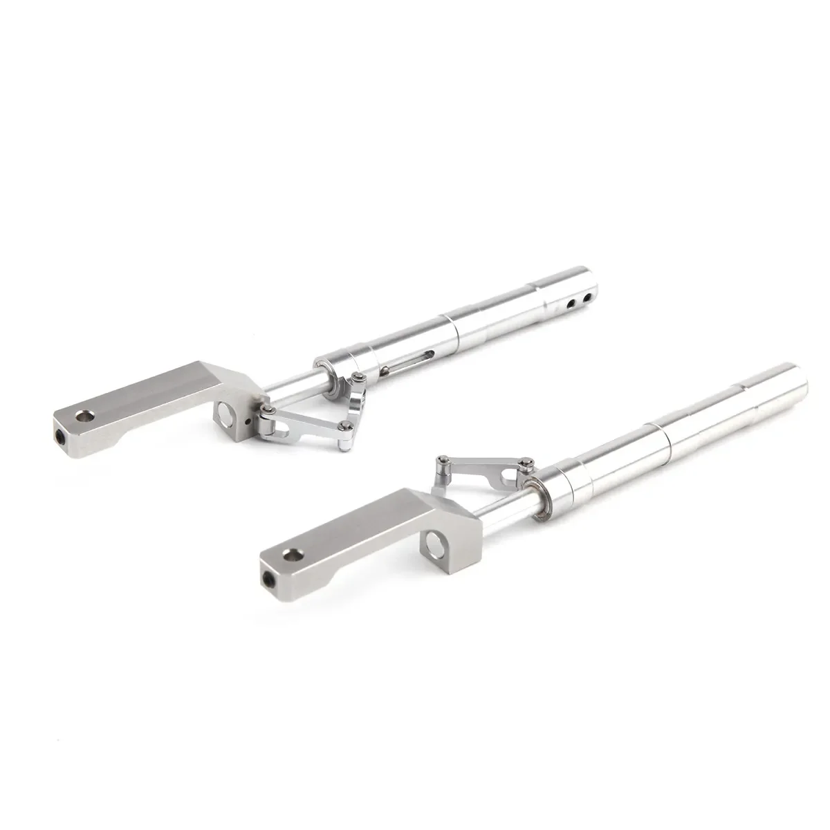 Train d'atterrissage absorbant les chocs Mustang P-51, jambe de force en métal usiné CNC pour modèle d'avion RC