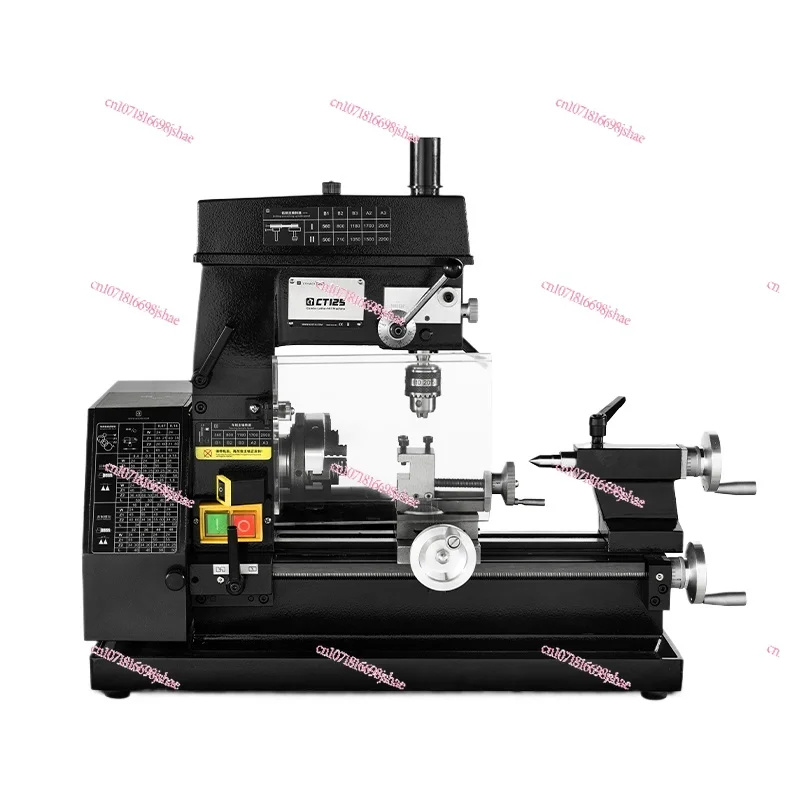 CT125 Mini Lathe Drilling and Milling Machine Micro Lathe Clock Tool Teaching  Multifunctional Tool