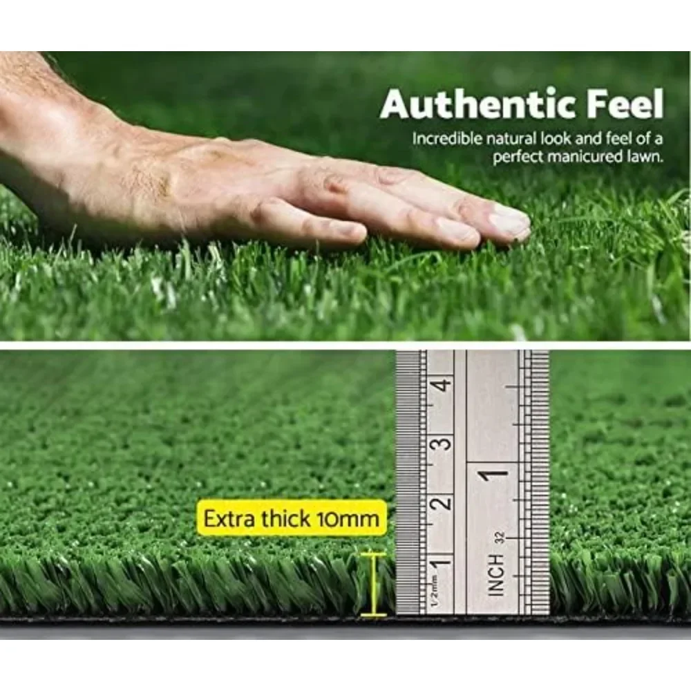 Artificial Grass Astroturf Rug Indoor Outdoor Use,6 X 15 FT Fake Grass Dog Turf Mat Synthetic Lawn for Garden Landscape, Patio