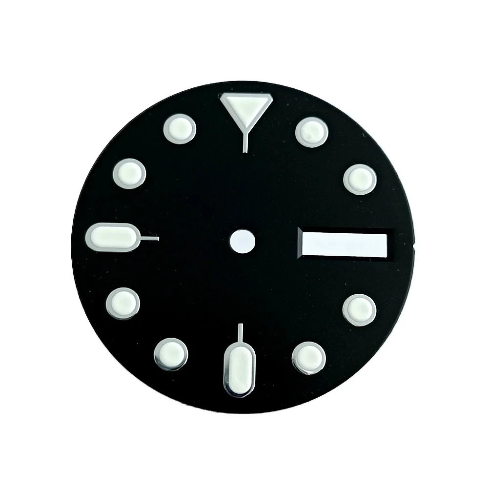 28.5mm Retro Dial Pointer Combination Product Green C3 Night Light Fit NH36 Movement Watch Parts Accessories