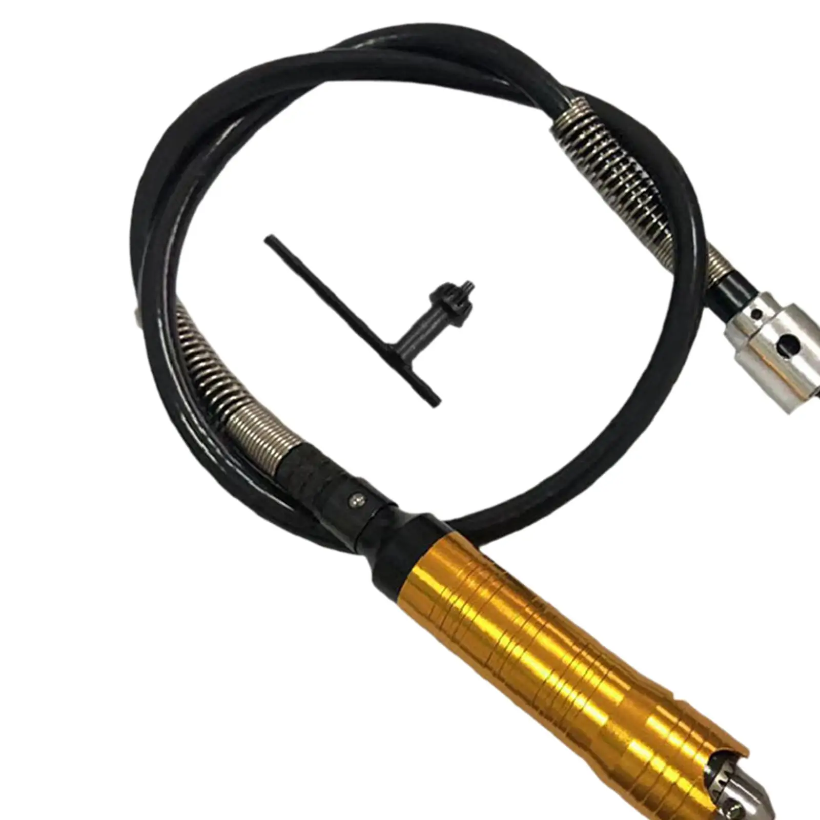 Cordon d'extension d'arbre Flexible pour graveur, adaptateur métallique ABS, meuleuse rotative, outil d'atelier mécanique pour la sculpture du Jade