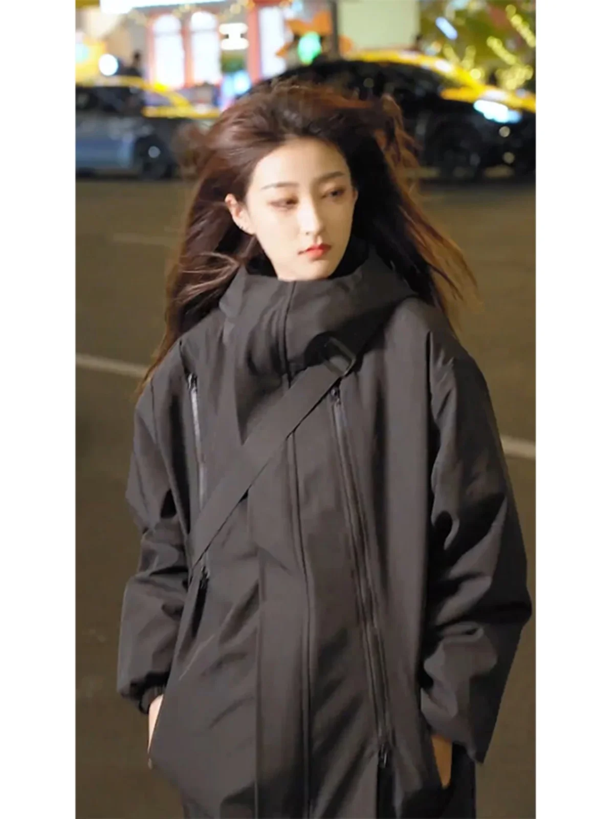 

Cleanfit Thiened Outdoor Climbing Jaet Men's Winter Faion Brand American Functional Hooded Downproof Cotton Jaet