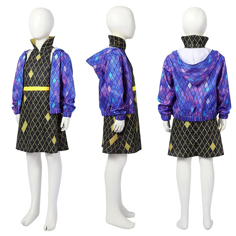 Adult Kids Elemental Amber Cosplay Costume Movie Water Fire Elemental Crazy Element CitySuit Girls Wade Costume Dress Halloween