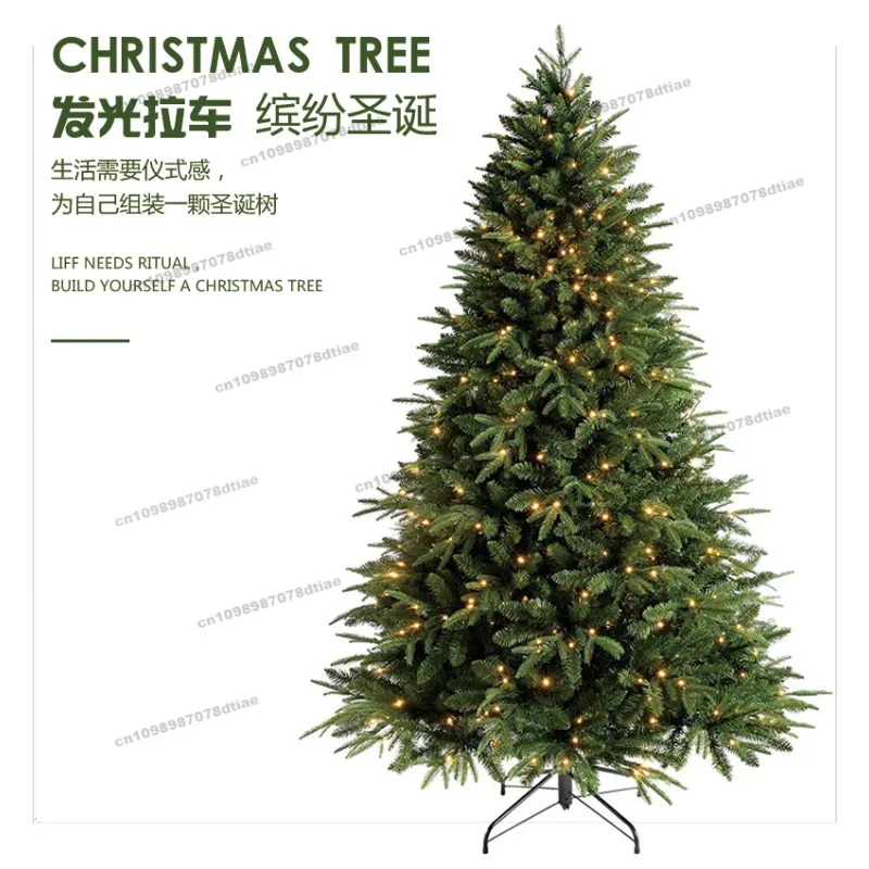 1.2 M 1.8 M PE Mixed Christmas Artificial Tree Encrypted Christmas Tree Source Factory Xmas Decoration Simulation Tree - Image 6