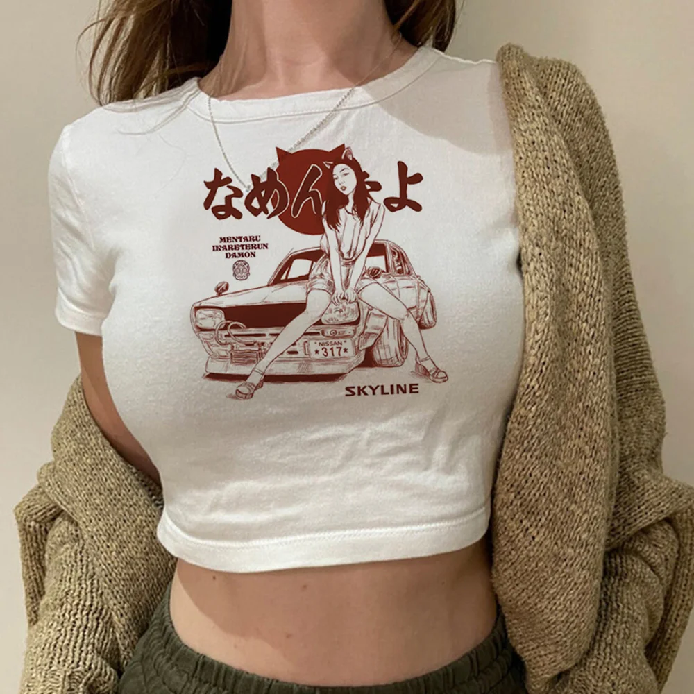 Y2K Tops Cyber Y2K … - image